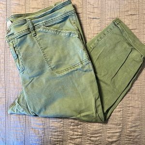 Torrid Aviator Crops Size 24